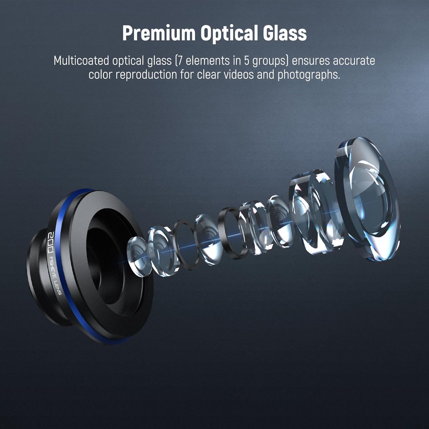 NEEWER 200° Fish Eye VR Lens with 17mm Thread Phone Lens Clip for Panoramic View, Live Streaming, Outdoor Landscape, Architecture, Compatible with iPhone 16 Pro Max S24 Ultra - Image 6